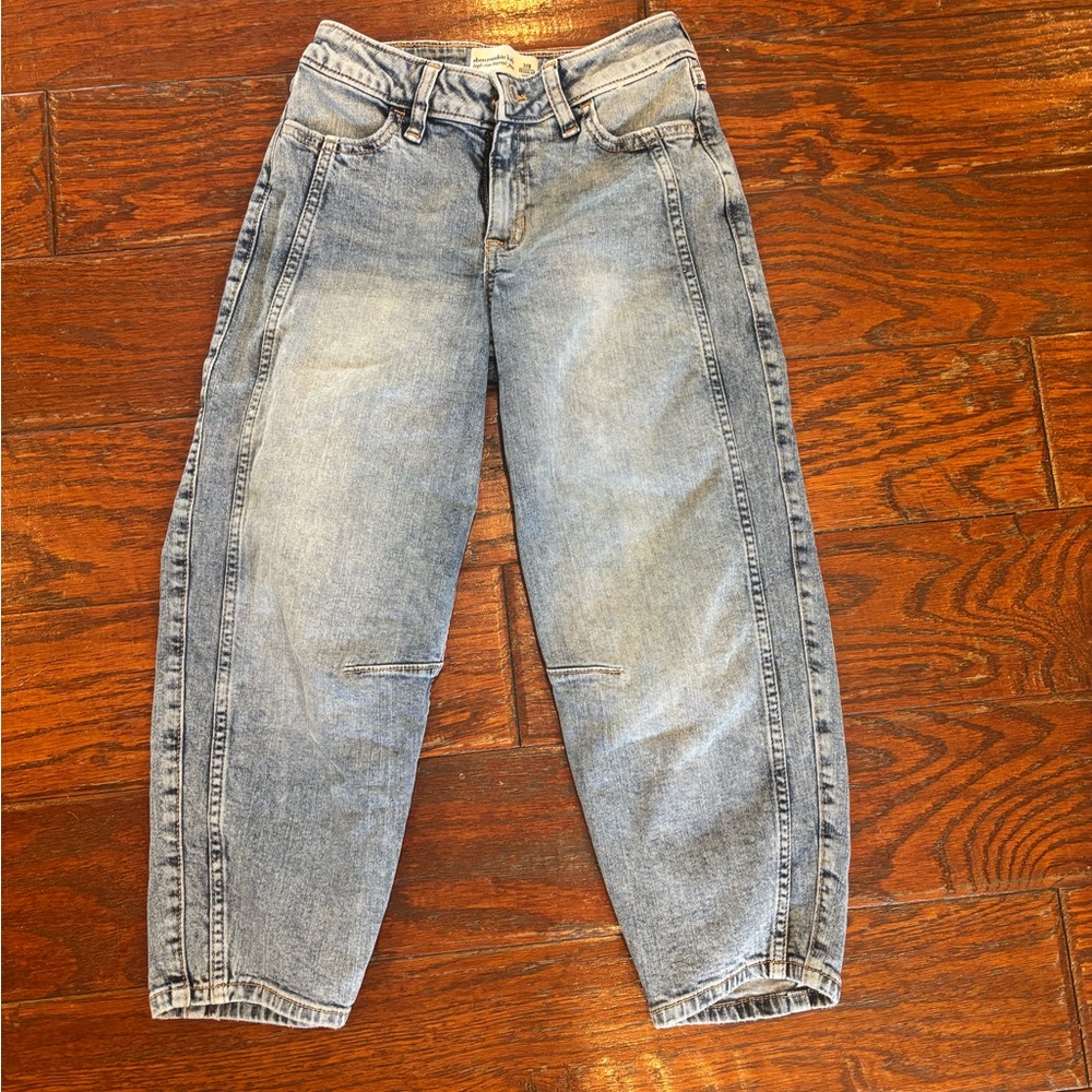 Abercrombie Kids Light Blue High Rise Jeans